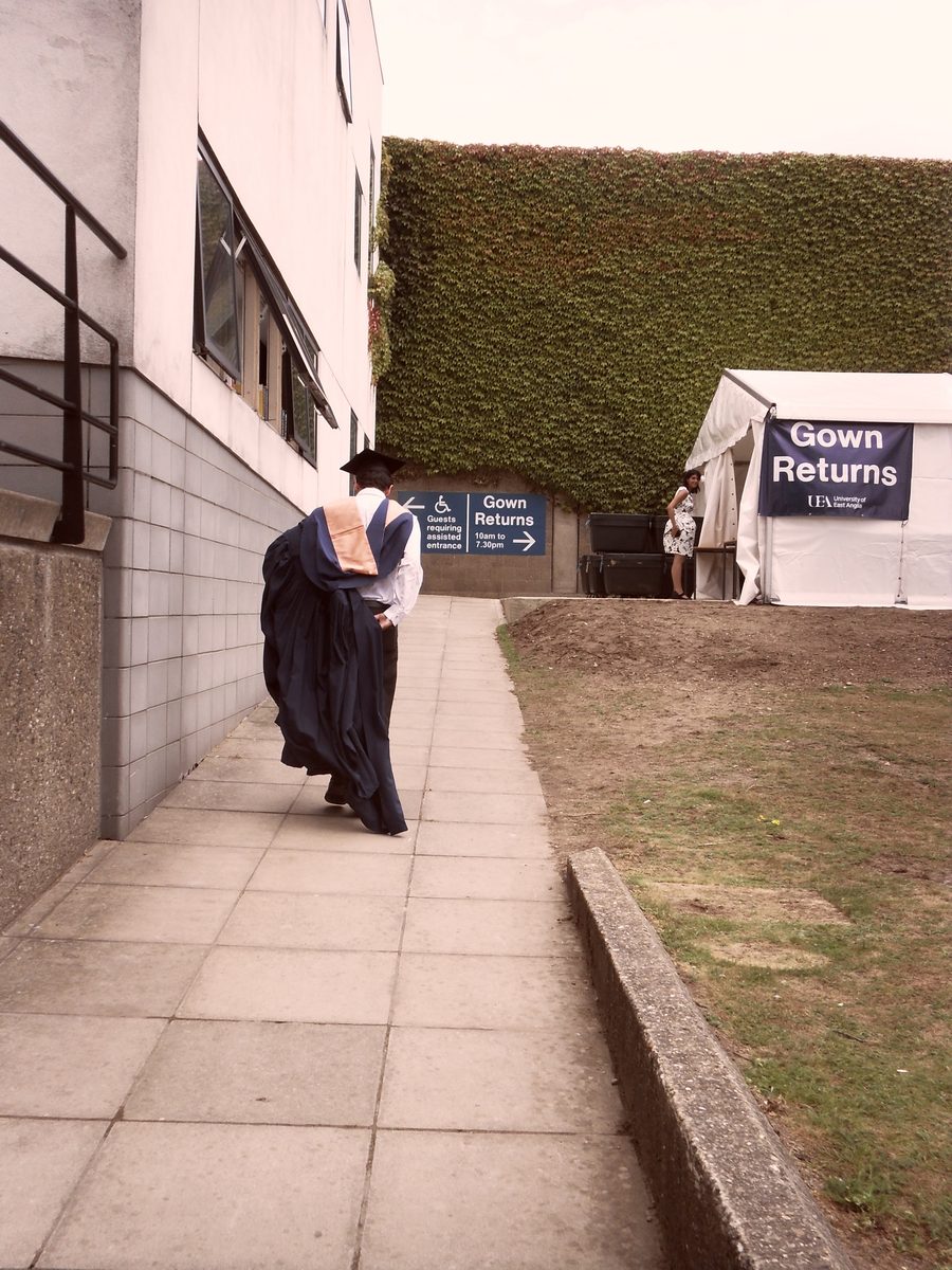 Tyler at university (2010)